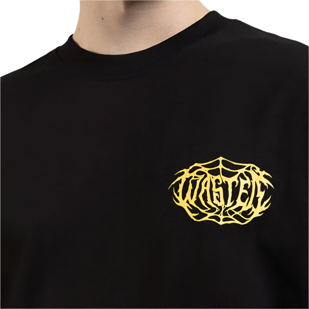wasted paris 37016 prey t shirt black