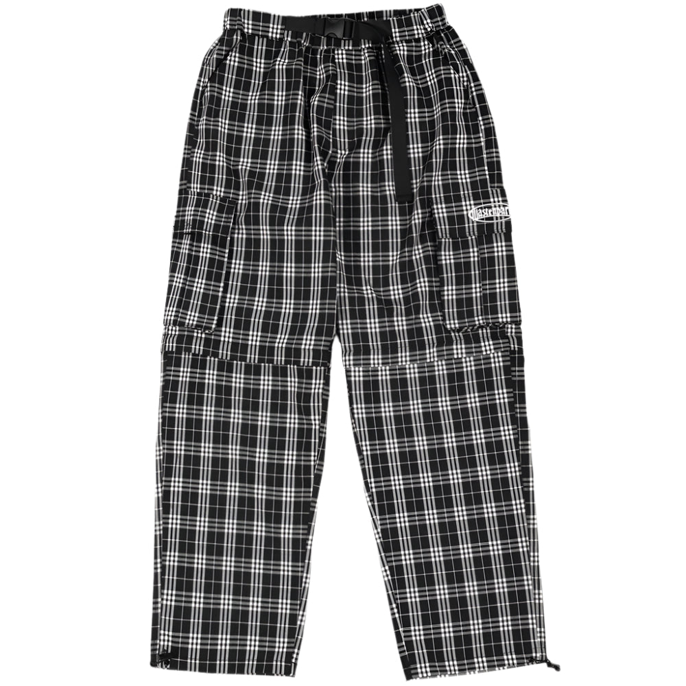 wasted paris 3701613125 yard tartan hunter pant blackwhite