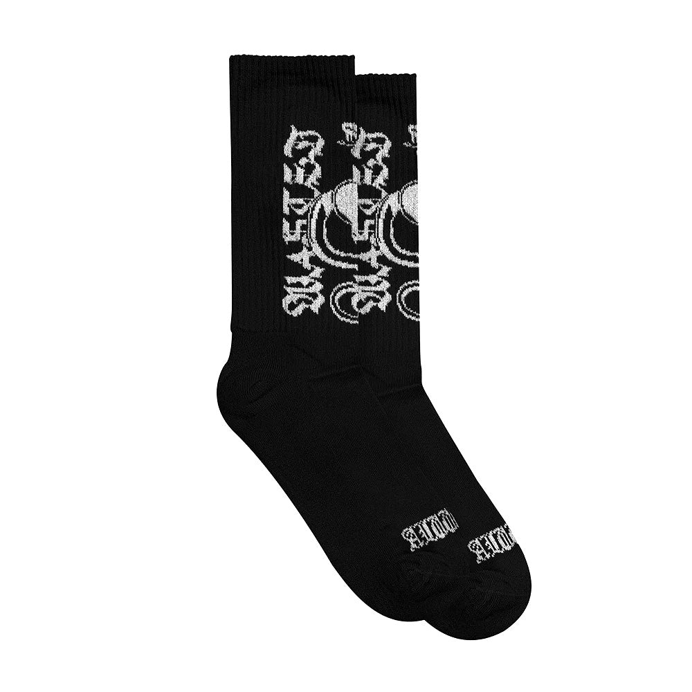 wasted paris lethal socks black