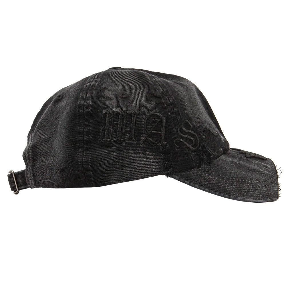 WASTED PARIS WASTED PARIS REALM SAWED CAP // FADED BLACK