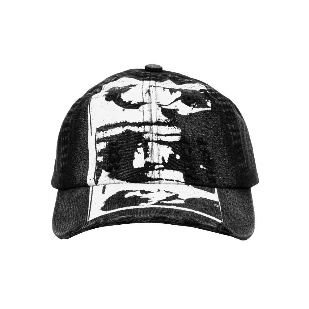 WASTED PARIS WASTED PARIS TAUNT RIPPED CAP // FADED BLACK