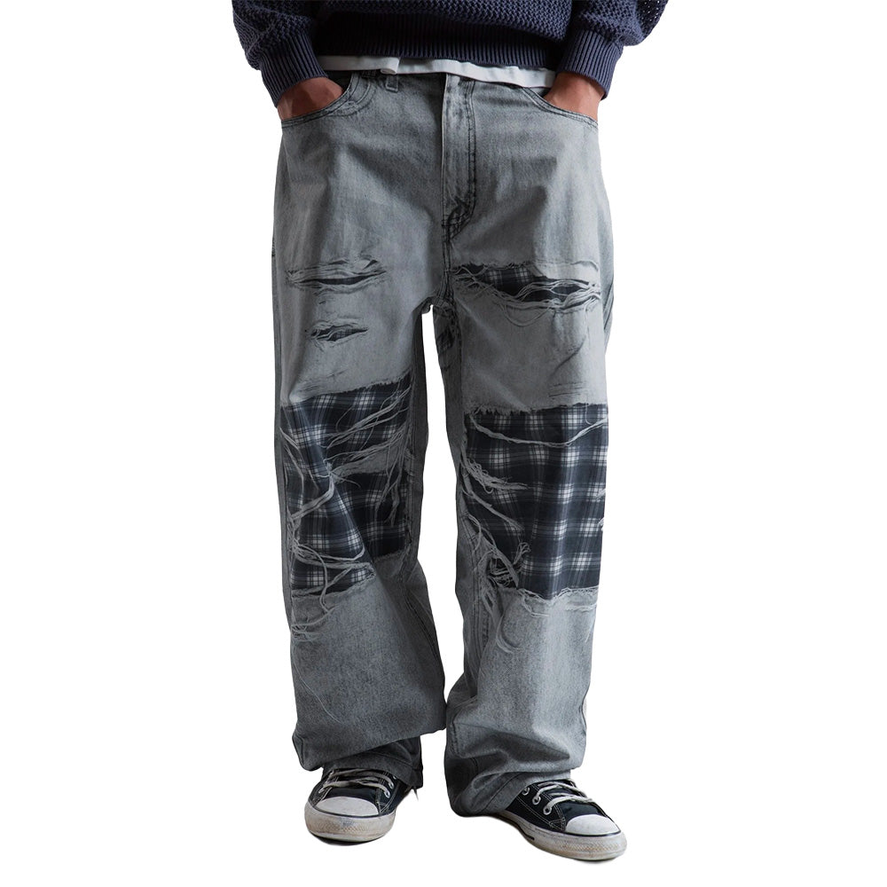WASTED PARIS WASTED PARIS TROMPE L'OEIL GRANT PANT // FADED GREY