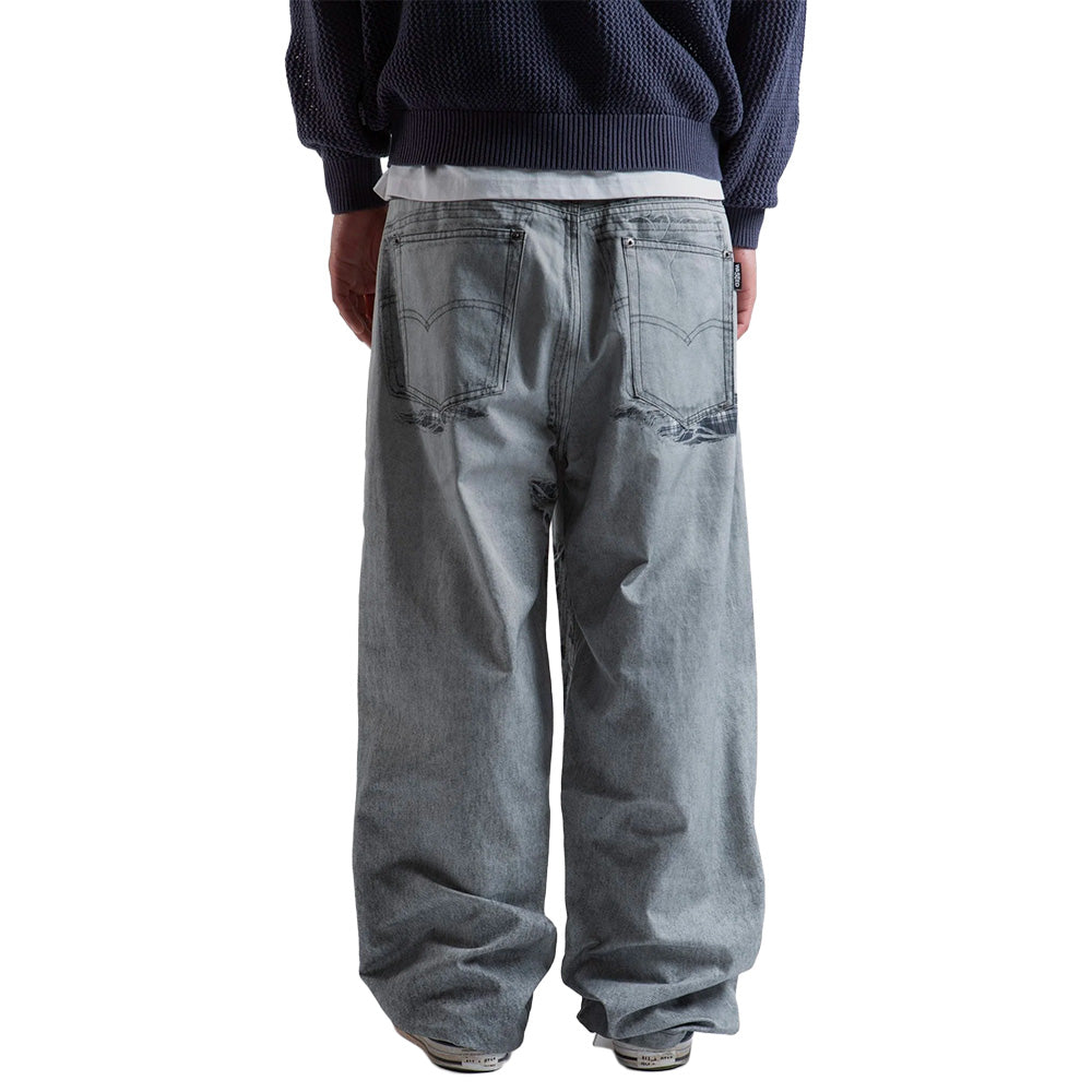 WASTED PARIS WASTED PARIS TROMPE L'OEIL GRANT PANT // FADED GREY