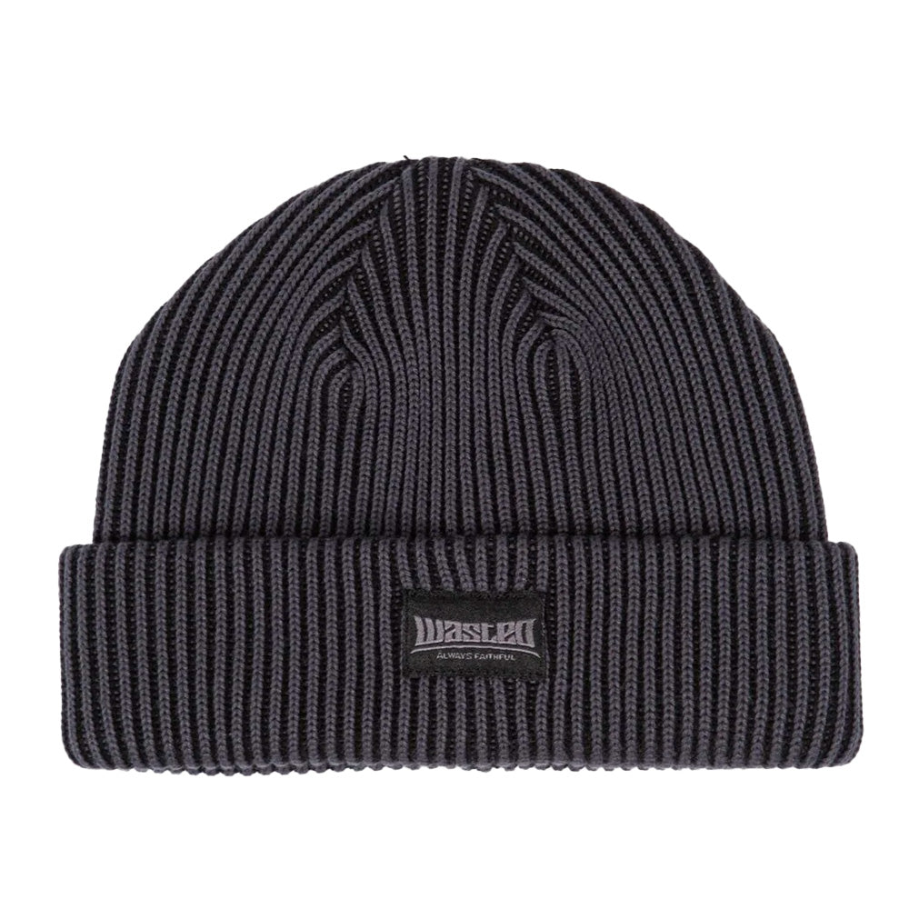 wasted paris wppb pusher beanie blackcharcoal