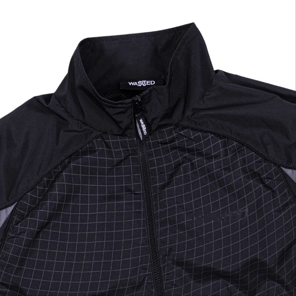 wasted paris wpstj spine track jacket black