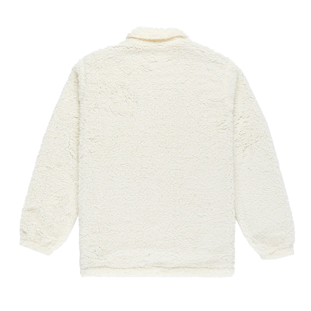 10.deep 183td0624 reversible poodle fleece™ coachs jacket whitebrown