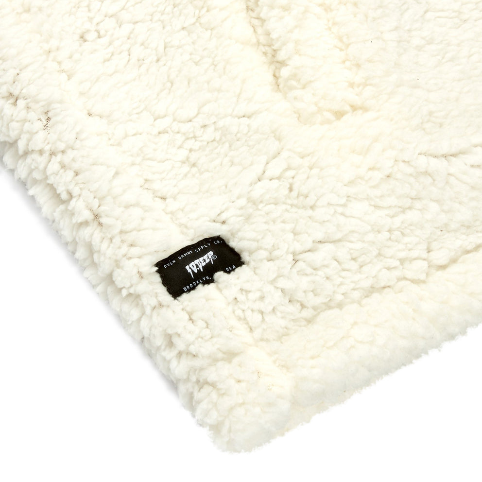 10.deep 183td0624 reversible poodle fleece™ coachs jacket whitebrown