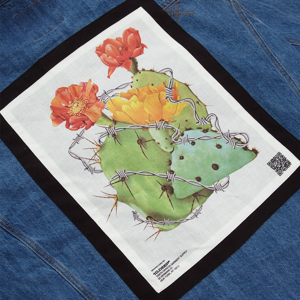 10.deep 191td2201 keep back denim jacket blue