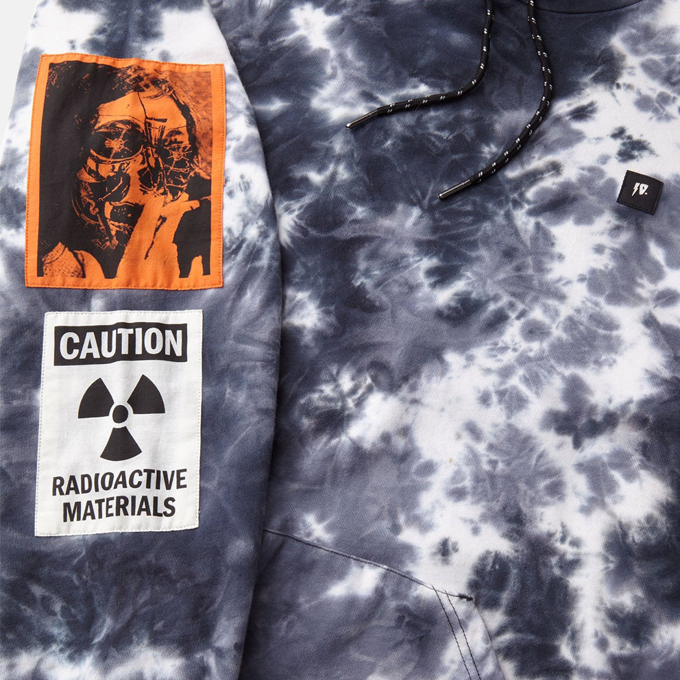 10.deep 191td4001 disintegration hoodie black