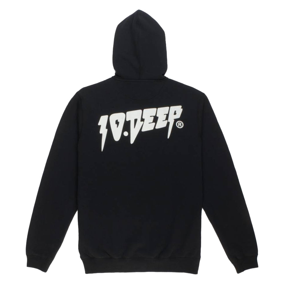 10.deep 71td0001 sound & fury zip hoodie black