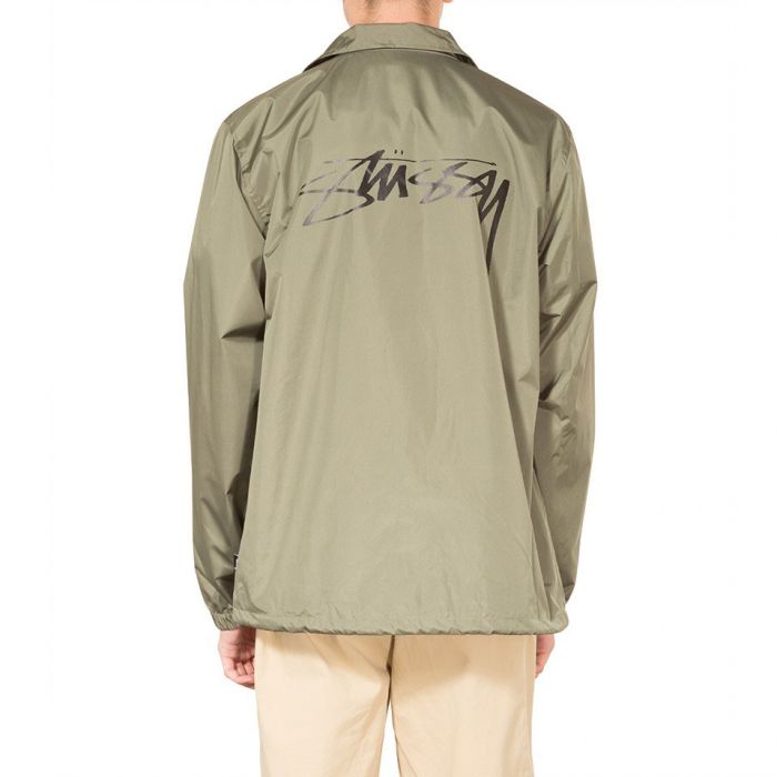 STÜSSY STÜSSY CRUIZE COACH JACKET // OLIVE