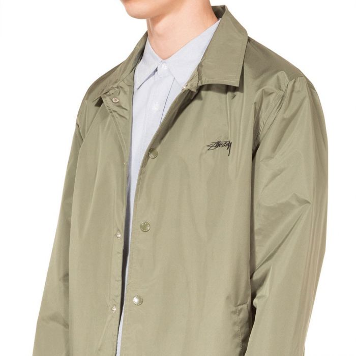 STÜSSY STÜSSY CRUIZE COACH JACKET // OLIVE