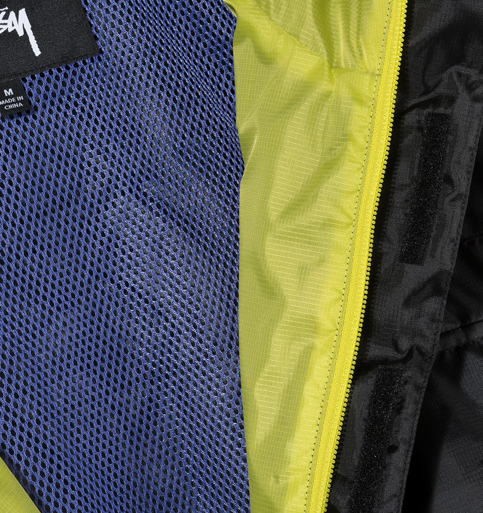 stussy 115451 drift pullover jacket black