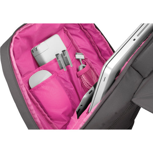 incase nylon compact backpack dark grey