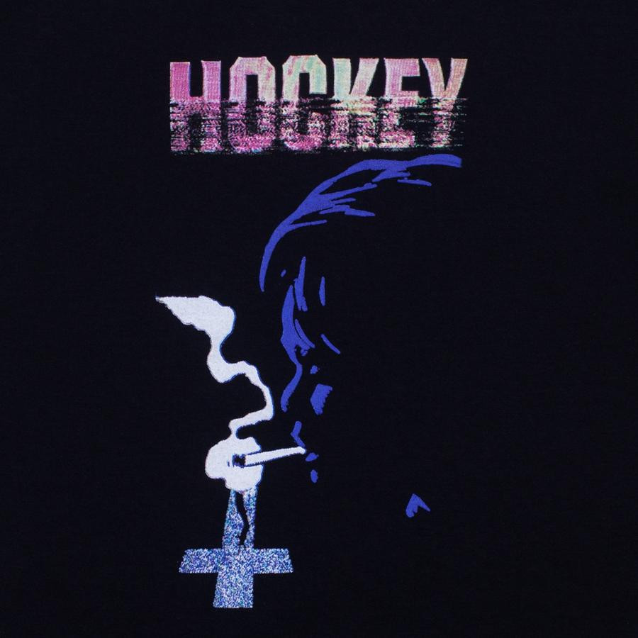 HOCKEY HOCKEY CONFESSION S/S TEE // BLACK