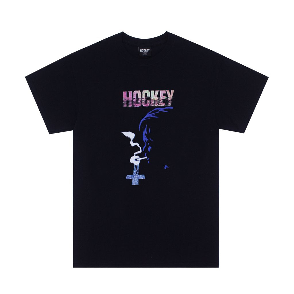 HOCKEY HOCKEY CONFESSION S/S TEE // BLACK