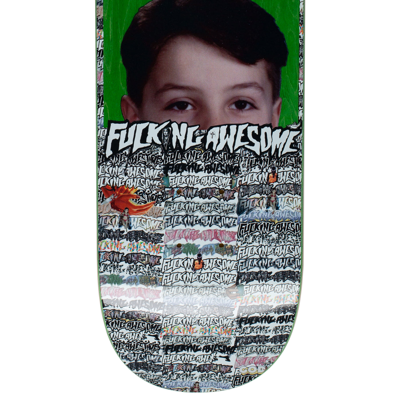 FUCKING AWESOME FUCKING AWESOME GINO LOGO CLASS PHOTO DECK // 8.0" & 8.25"