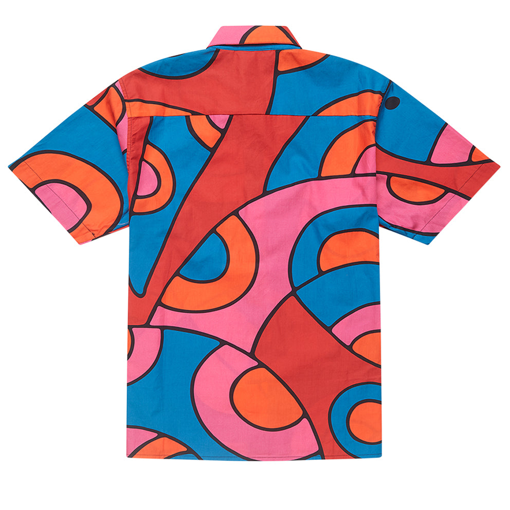 BY PARRA 45360 SERPENT PATTERN SHIRT MULTI