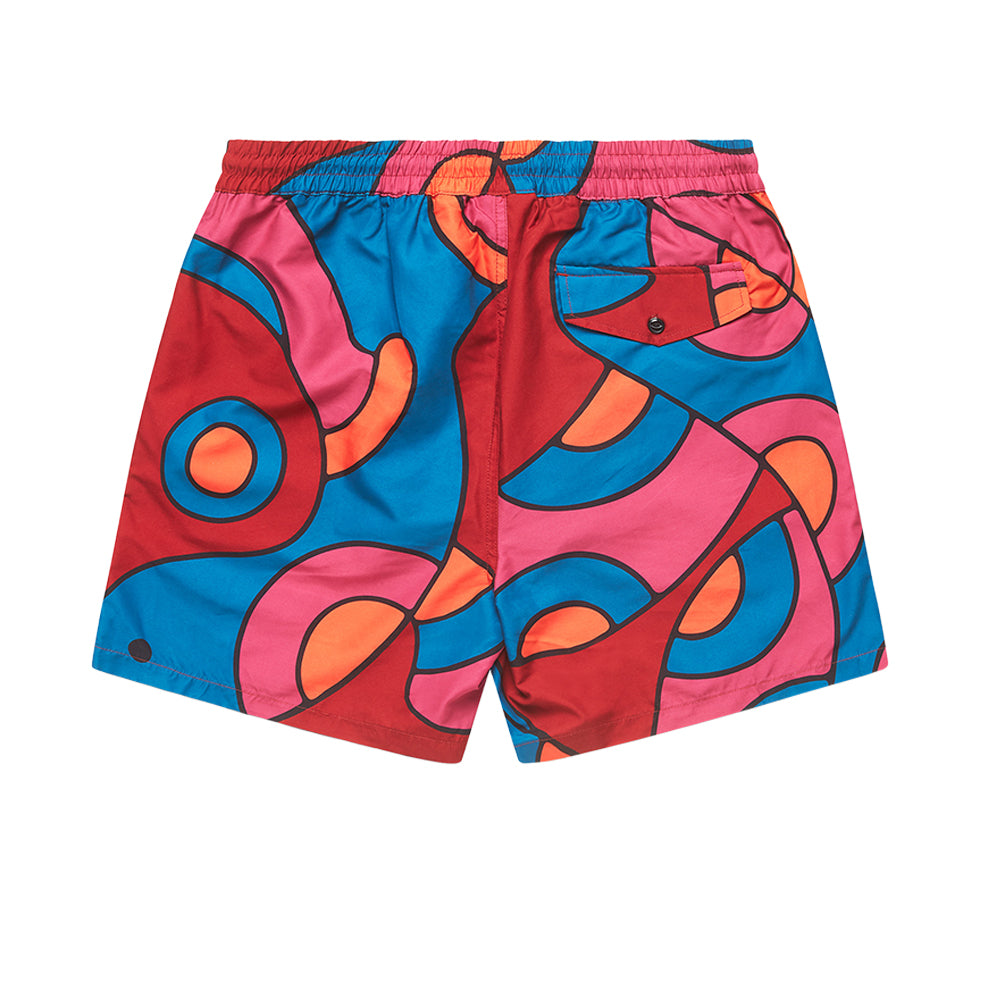 BY PARRA 45370 SERPENT PATTERN SWIMSHORTS MULTI