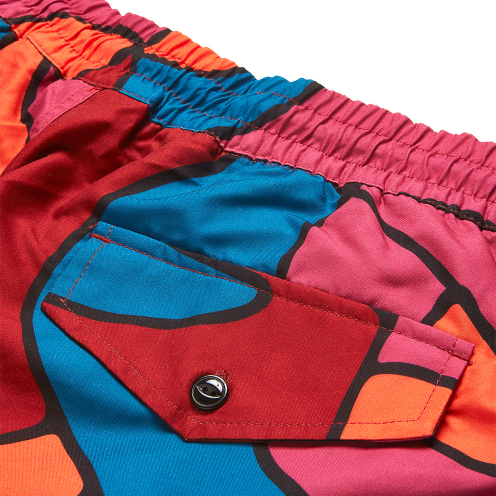 BY PARRA 45370 SERPENT PATTERN SWIMSHORTS MULTI