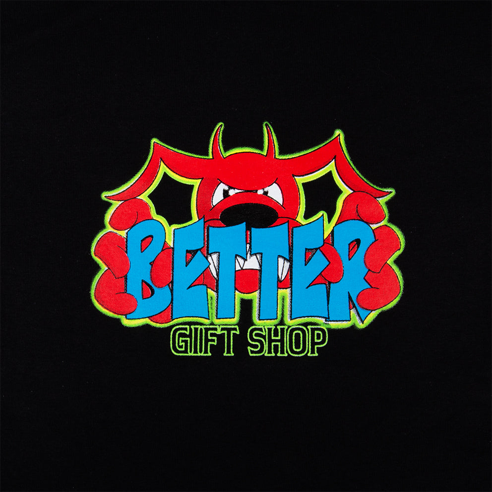 BETTER-b0221t003 gift shop hell bent "hellbent" ls t shirt black