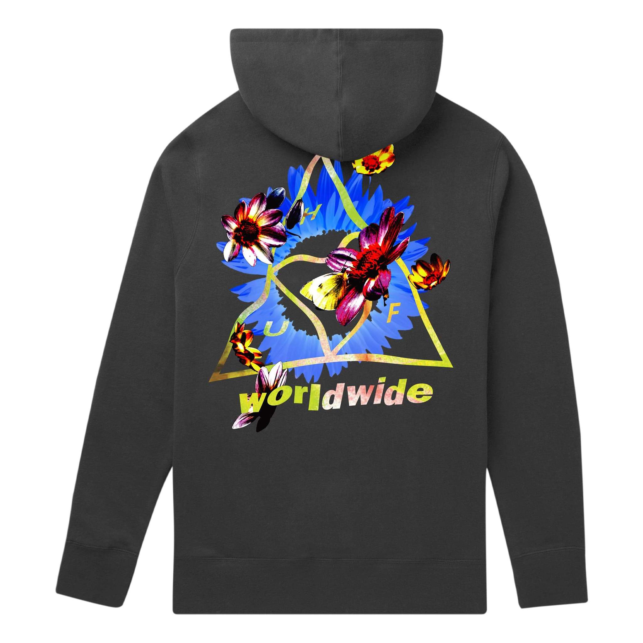 HUF HUF COME DOWN TT P/O HOODIE // BLACK