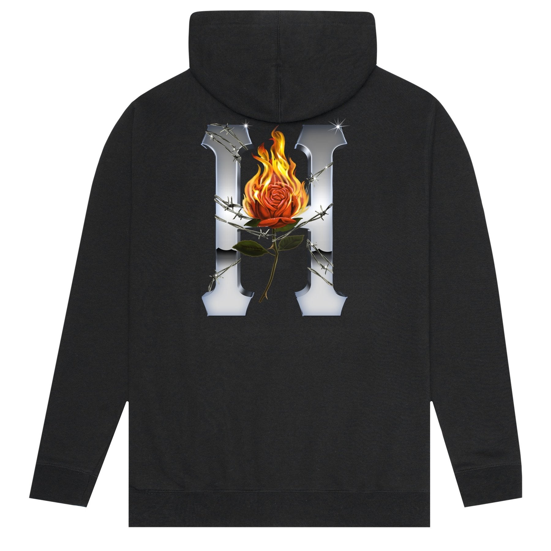 HUF HUF EMBER ROSE CLASSIC H HOODIE // BLACK