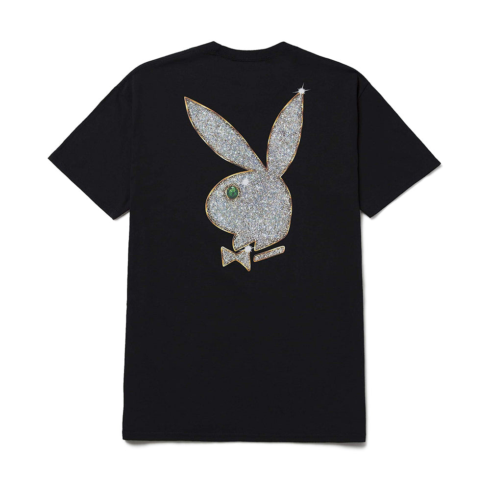 HUF HUF X PLAYBOY VVS LOGO S/S TEE // BLACK