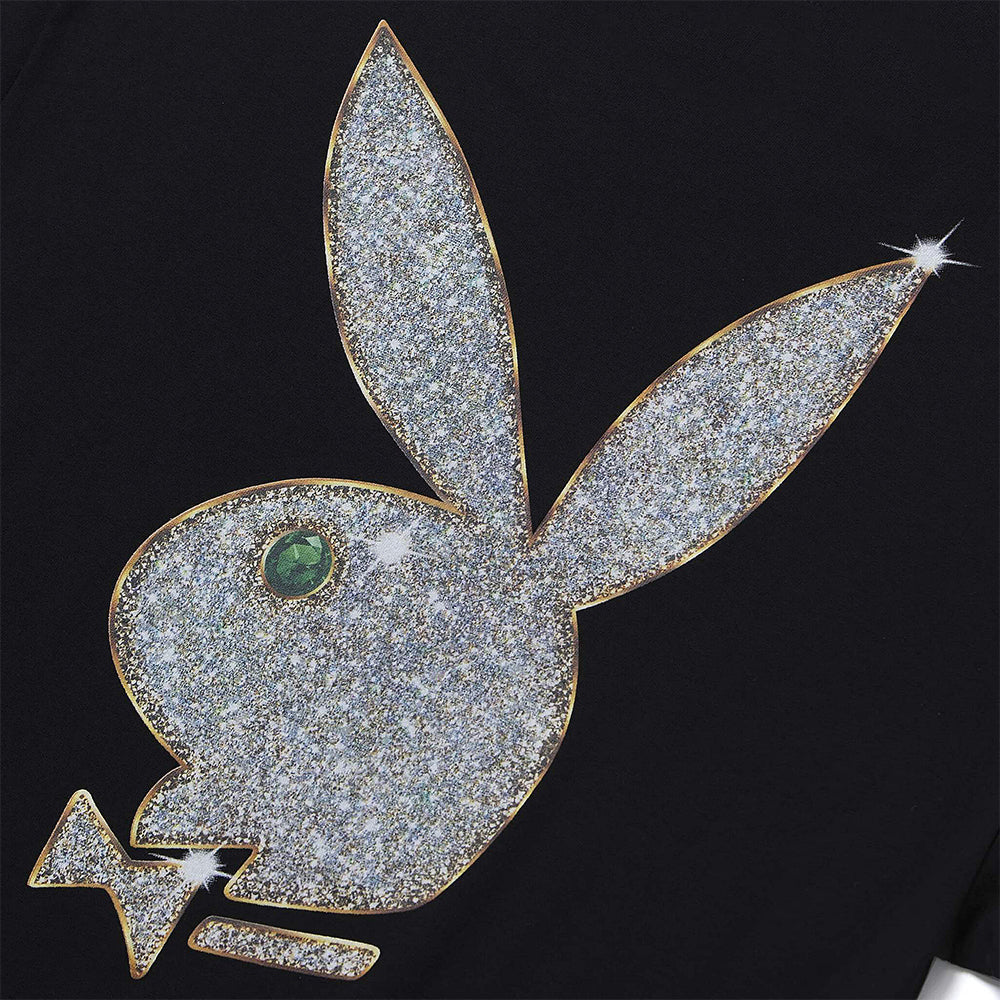 HUF HUF X PLAYBOY VVS LOGO S/S TEE // BLACK