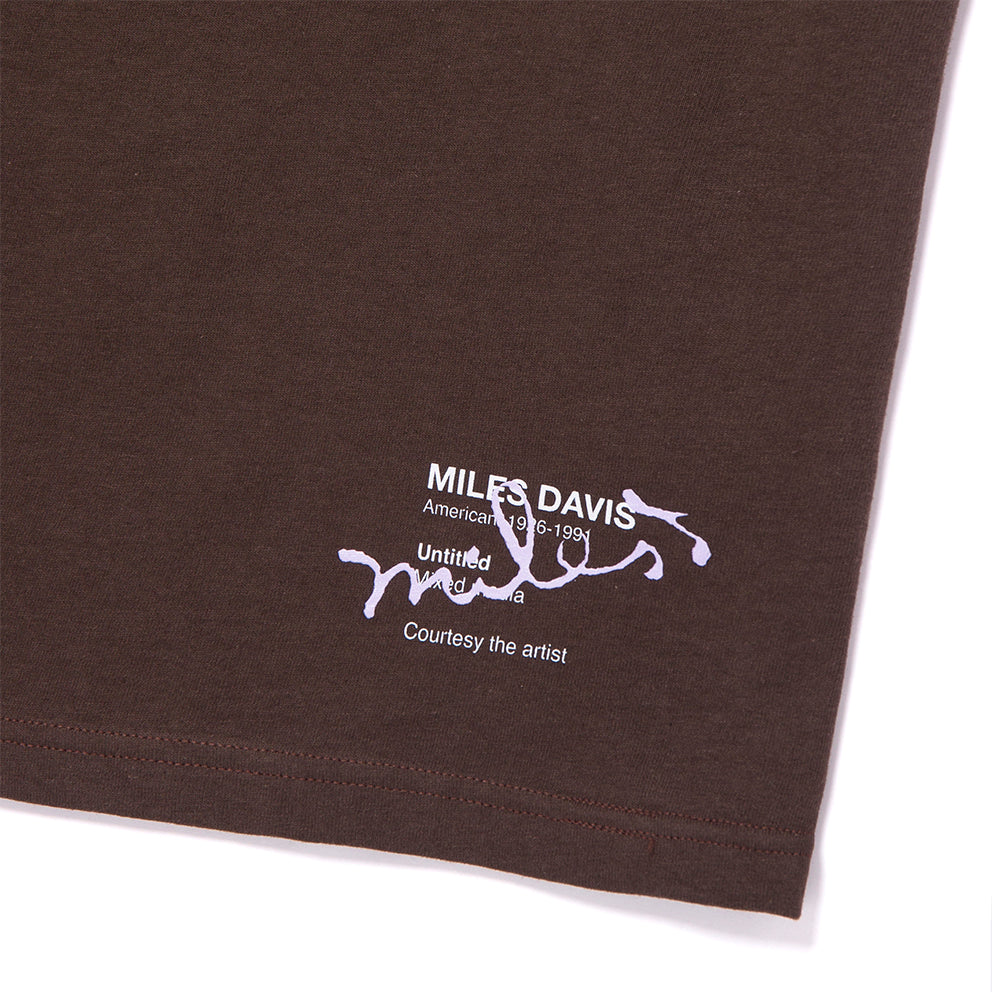 HUF HUF UNTITLED S/S TEE // CHOCOLATE
