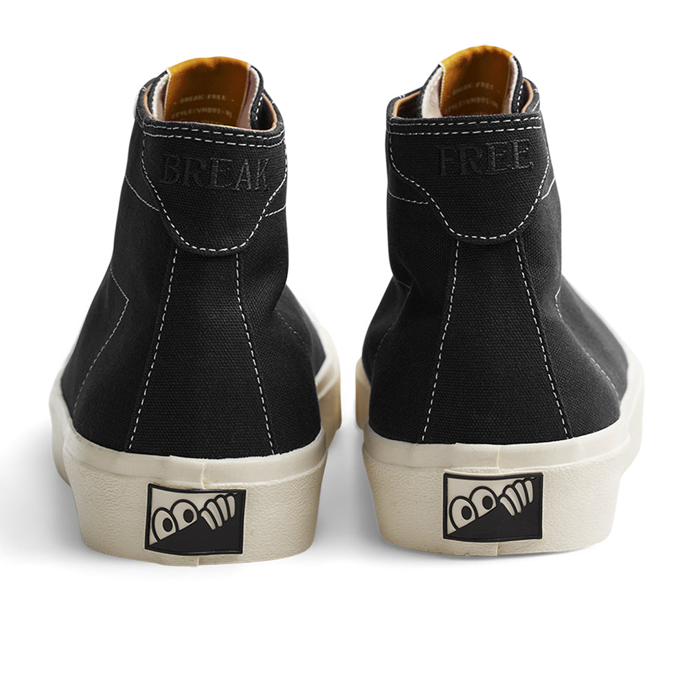 LAST RESORT AB VM001 CANVAS HI BLACK WHITE