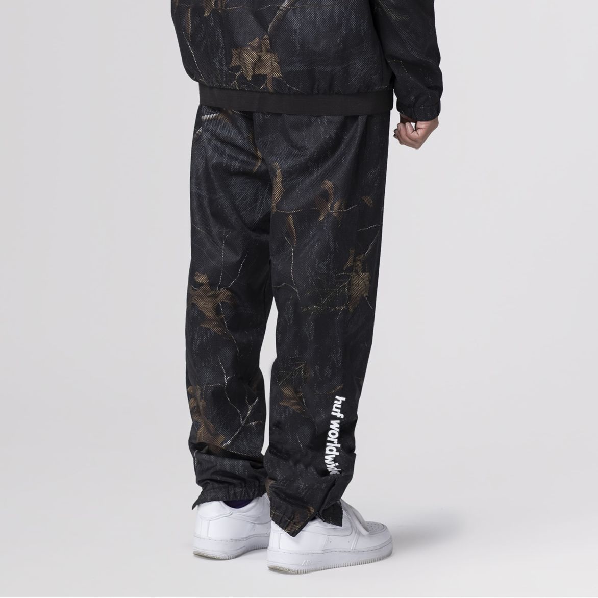 HUF HUF NETWORK TRACK PANT // BLACK