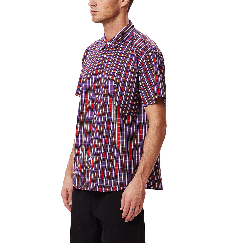 OBEY 181210347 TIM WOVEN LAVENDER SILK MULTI