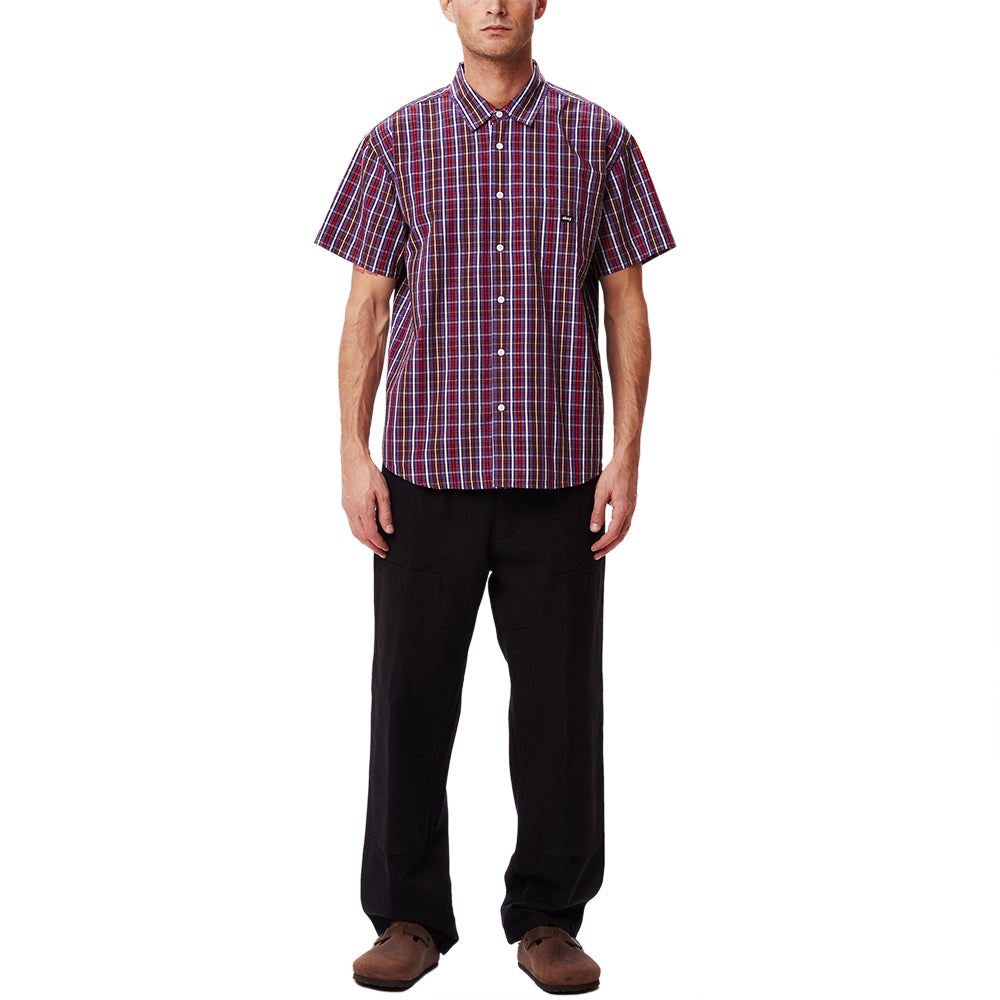 OBEY 181210347 TIM WOVEN LAVENDER SILK MULTI