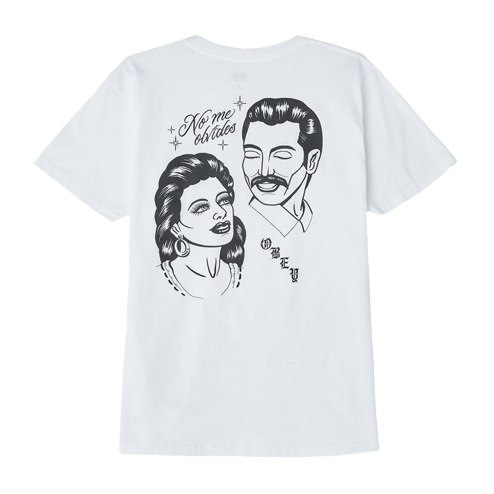 OBEY OBEY x TAMARA NO ME OLVIDES TEE // WHITE