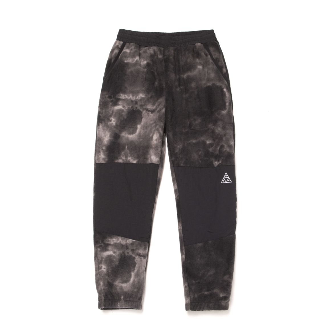 huf pt00150 polarys fleece pant black