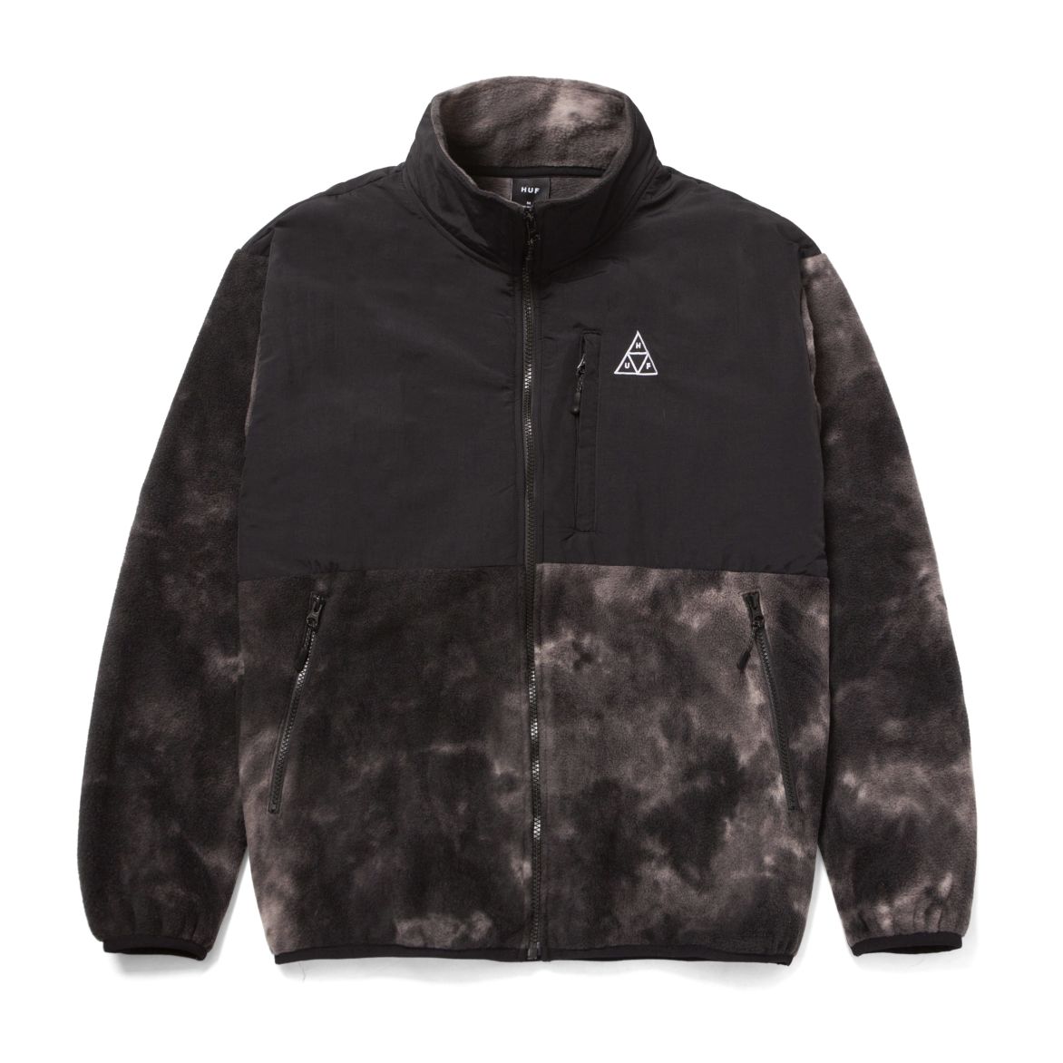 huf jk00269 polarys fleece jacket black