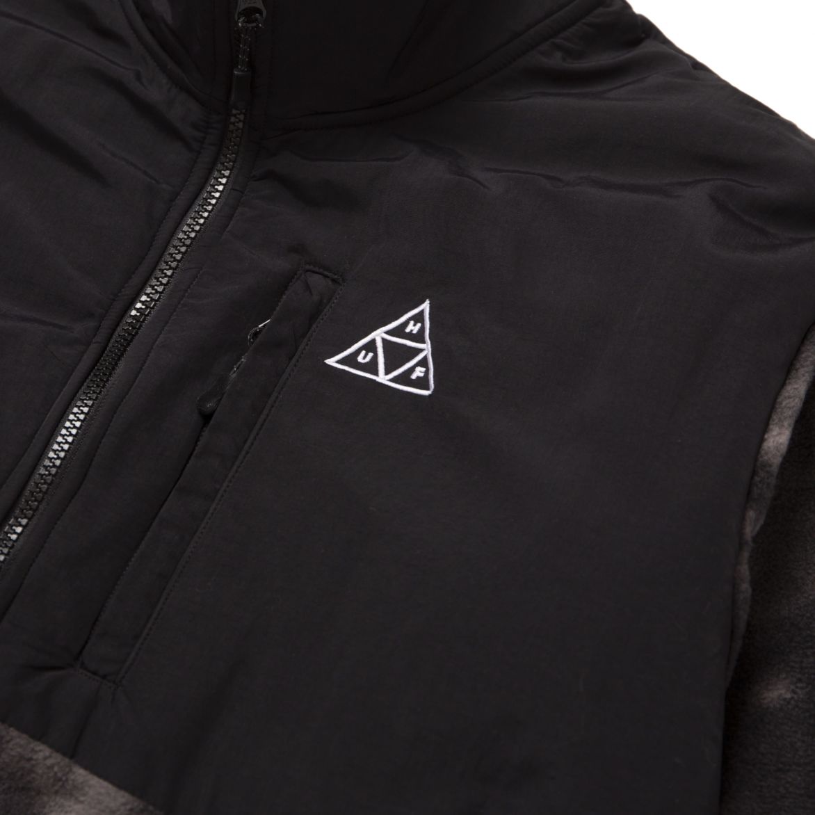 huf jk00269 polarys fleece jacket black