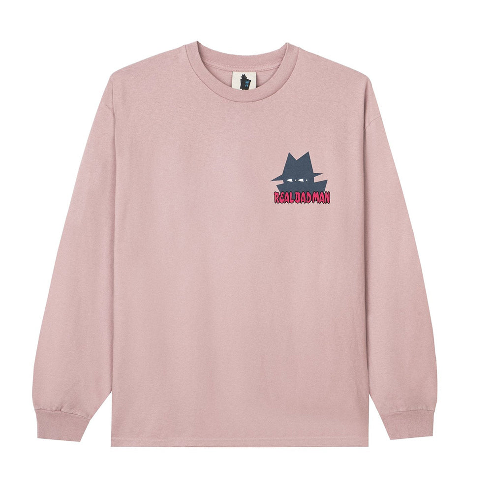 REAL BAD MAN RBM08024 the diabolical rbm l s tee mauve