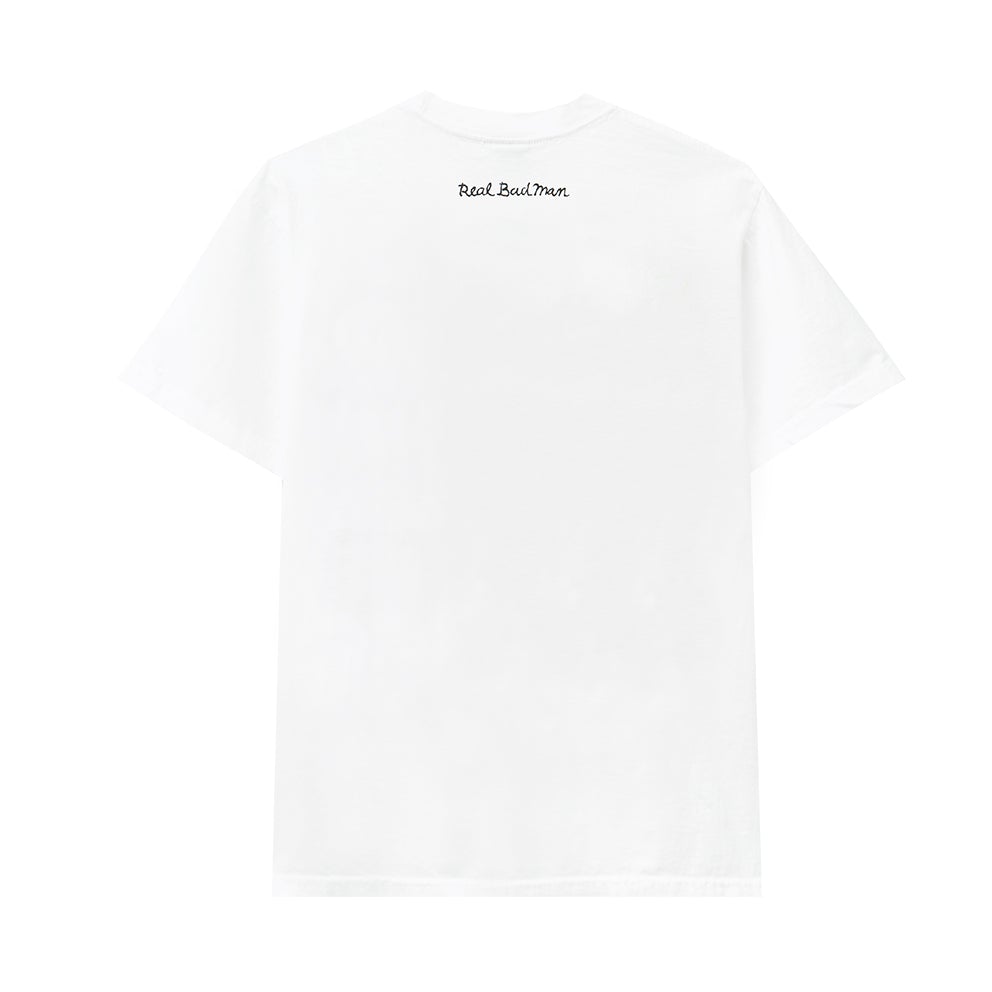 REAL BAD MAN RBM7051 THIS IS NOT A PIPE SS TEE WHITE