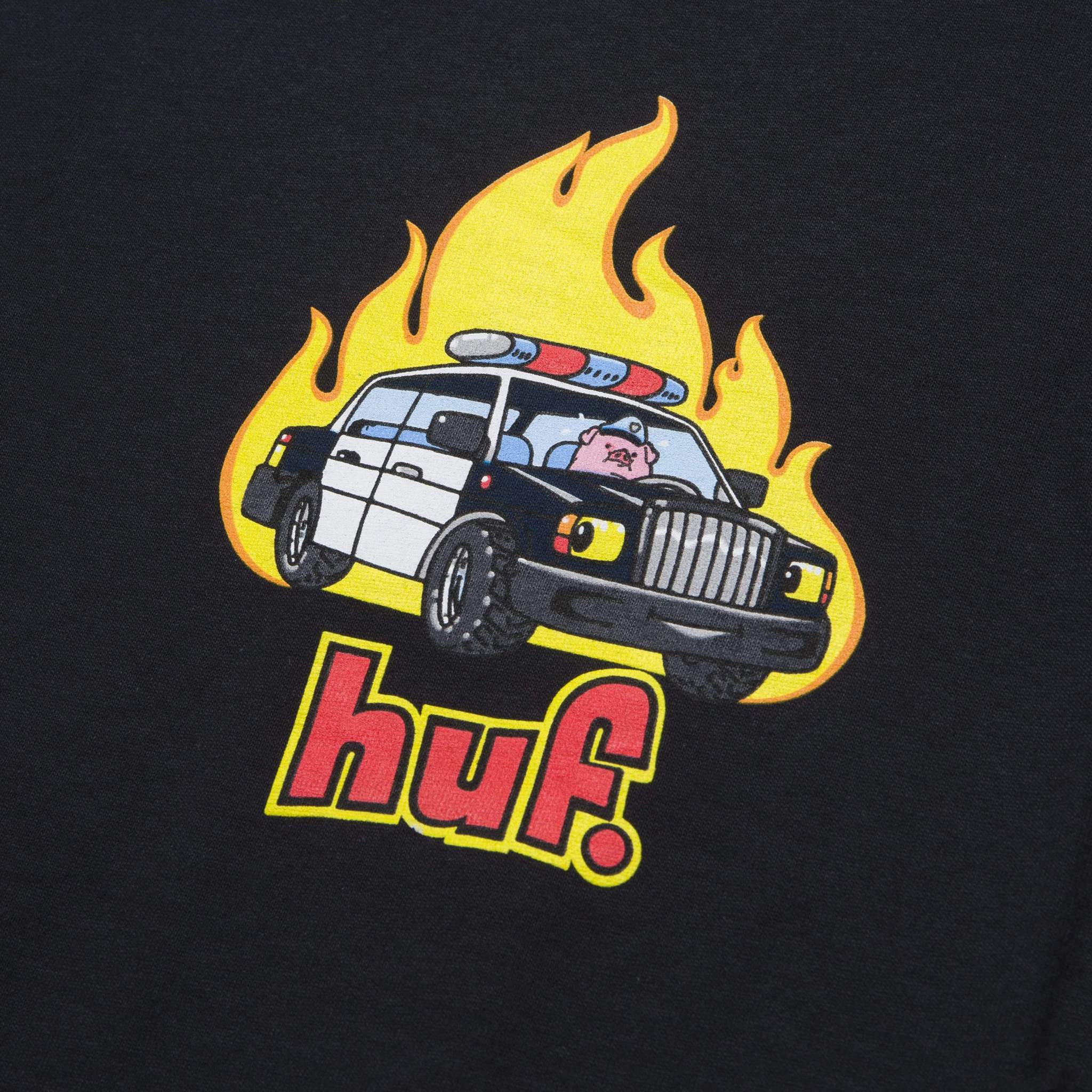 HUF HUF ROASTED S/S TEE // BLACK