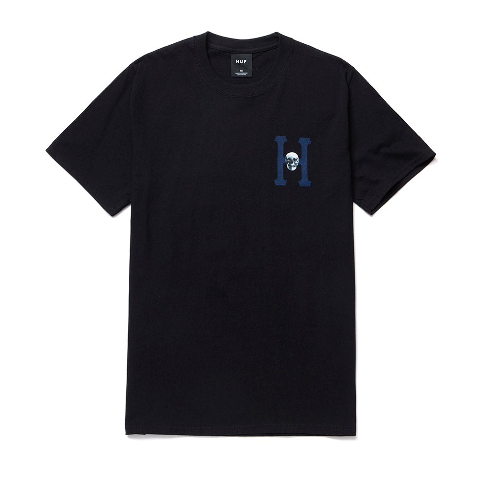 HUF HUF SKULLS CLASSIC H S/S TEE // BLACK