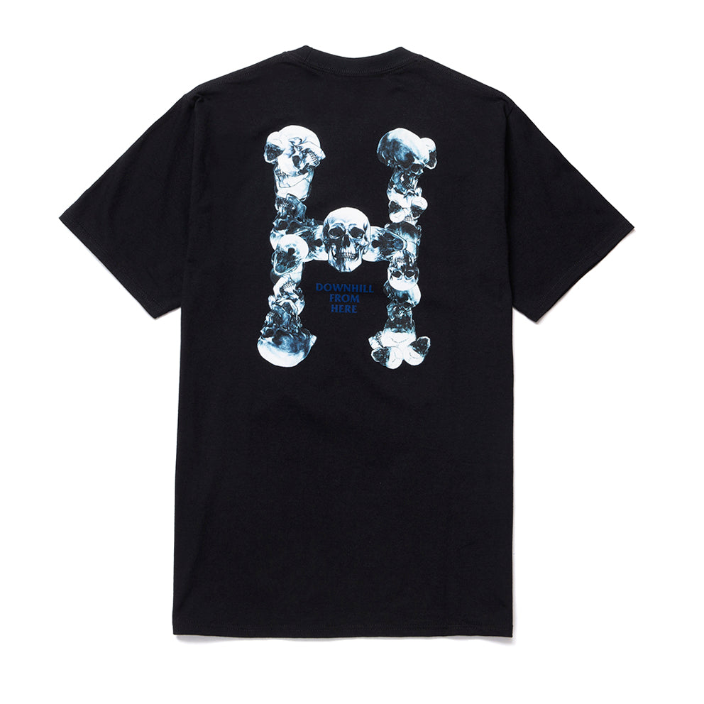 HUF HUF SKULLS CLASSIC H S/S TEE // BLACK