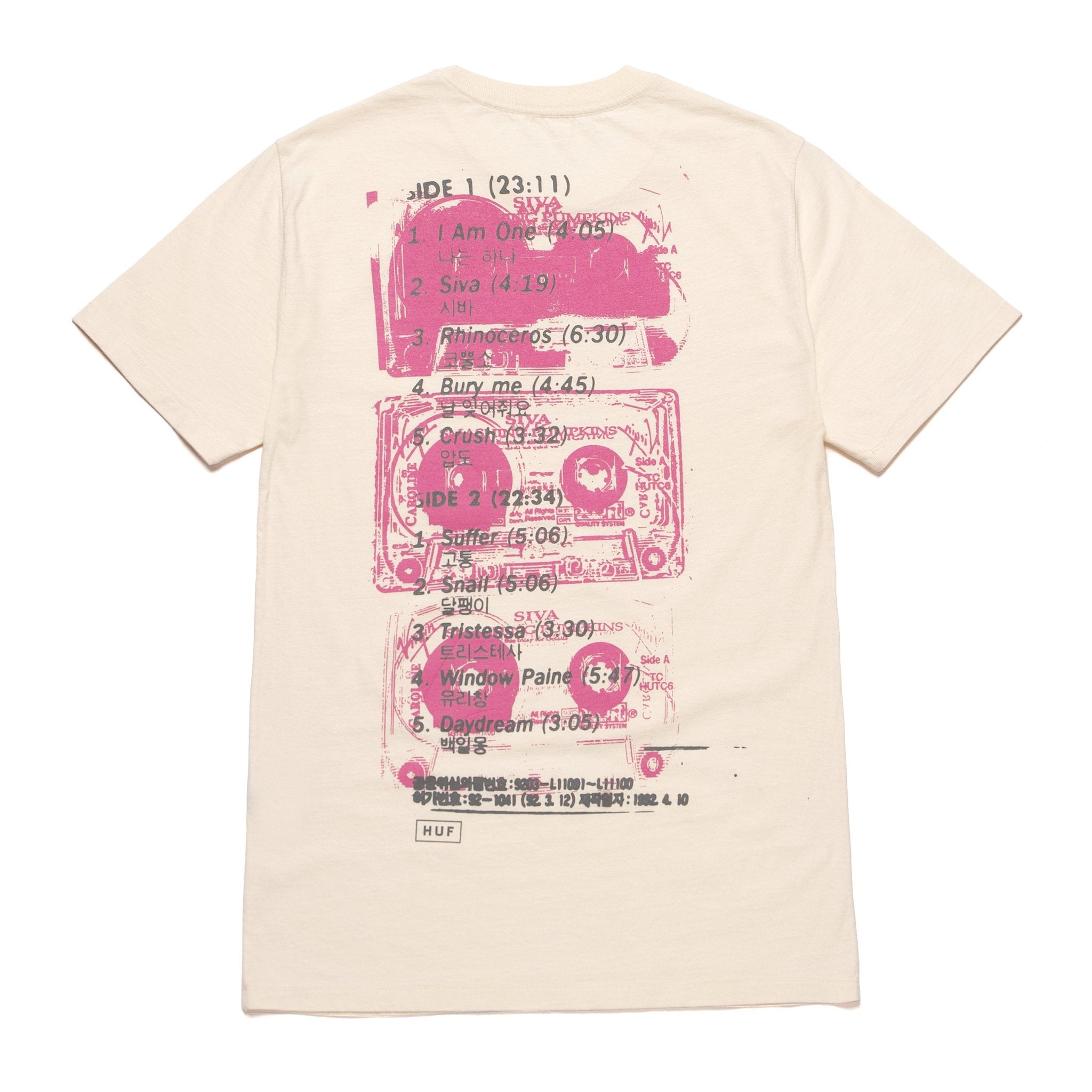 HUF HUF WINDOW PAINE S/S T-SHIRT // NATUR