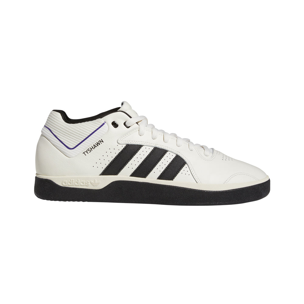 adidas skateboarding GY6950 tyshawn shoes cloud white core black collegiate purple