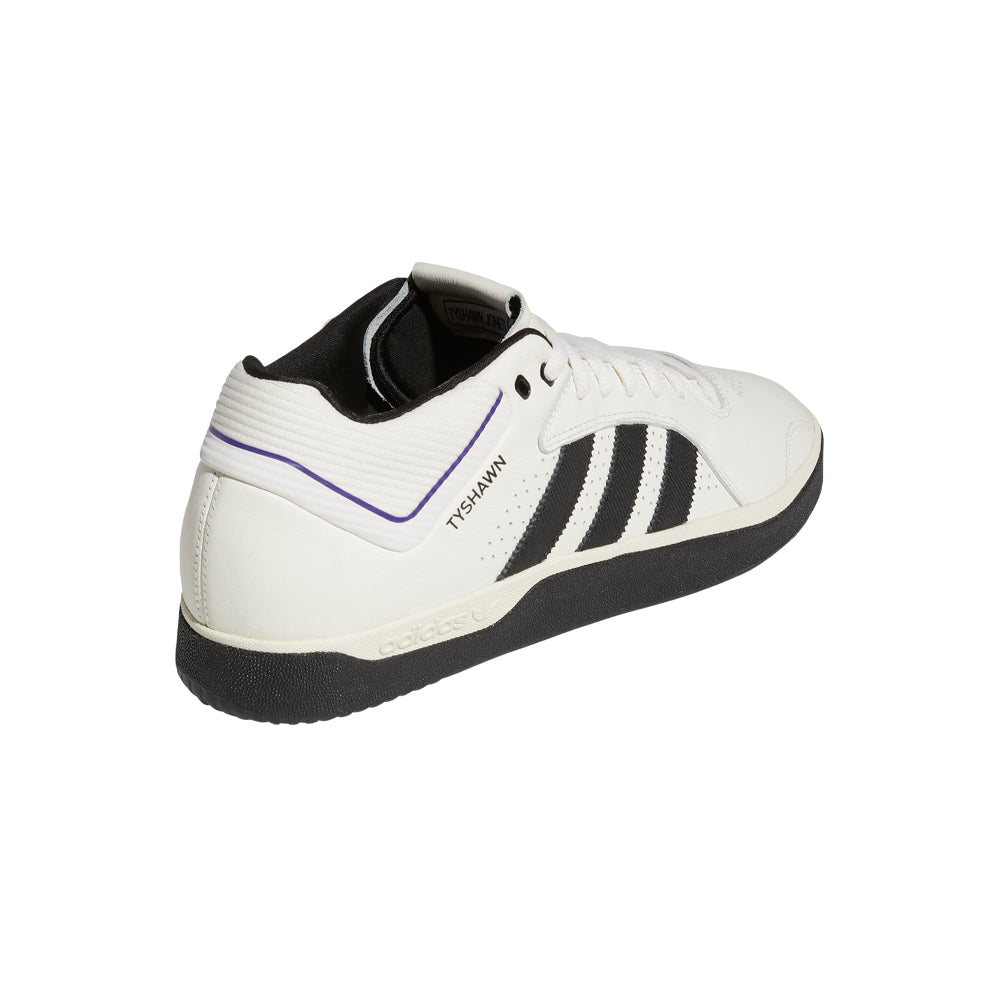 adidas skateboarding GY6950 tyshawn shoes cloud white core black collegiate purple