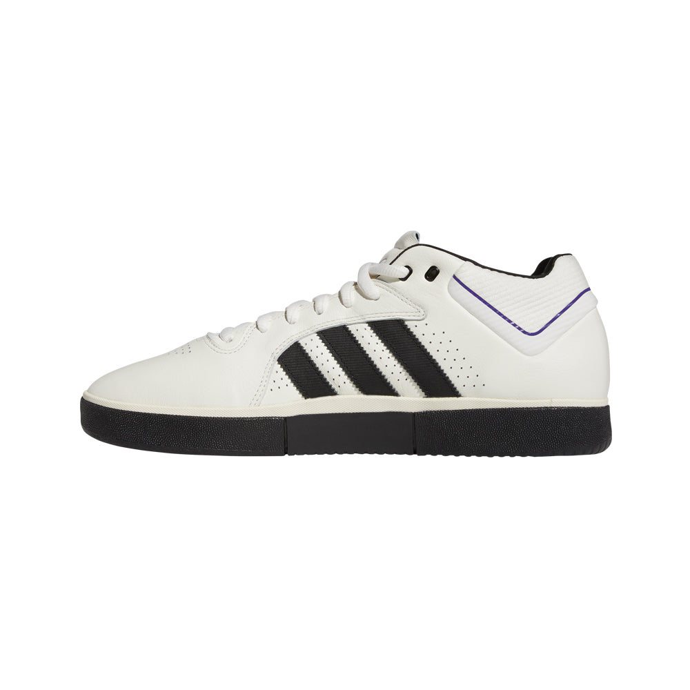 adidas skateboarding GY6950 tyshawn shoes cloud white core black collegiate purple