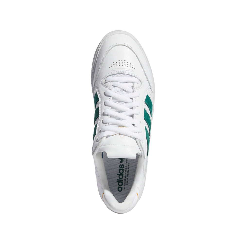 adidas skateboarding gy6954 tyshawn low shoes cloud white collegiate green gold metallic