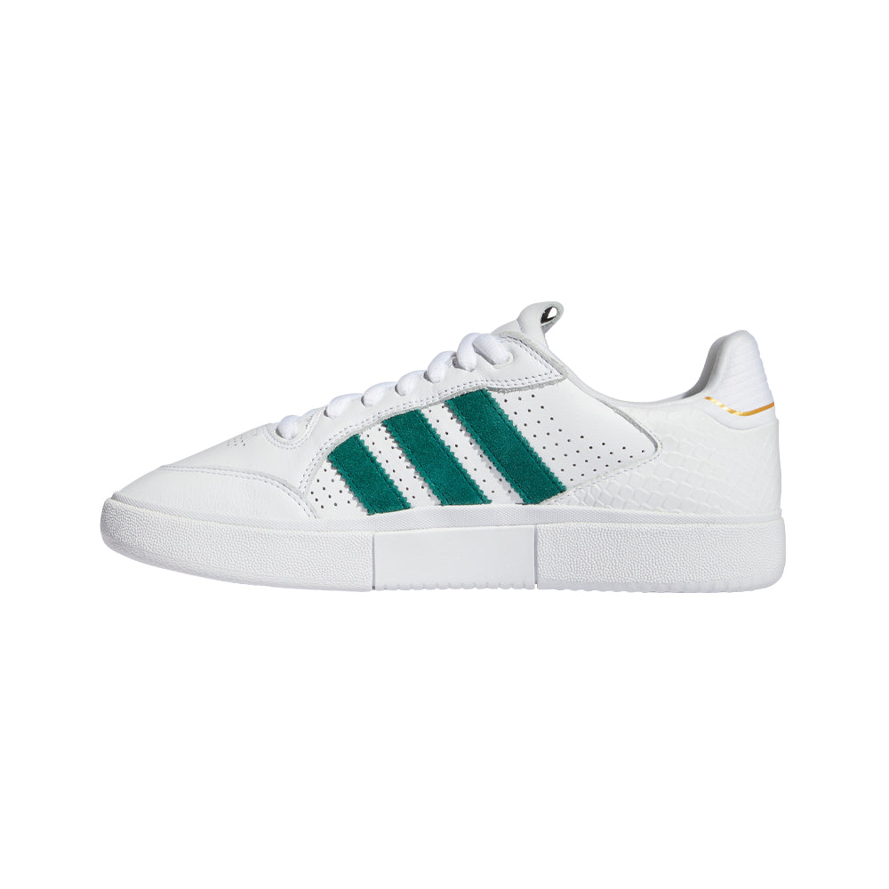 adidas skateboarding gy6954 tyshawn low shoes cloud white collegiate green gold metallic
