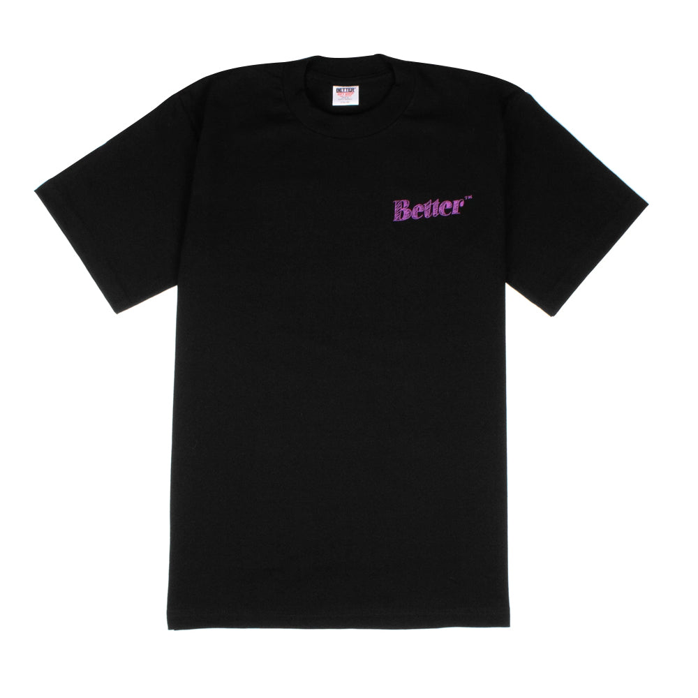 better gift shop scribble logo ss t shirt black